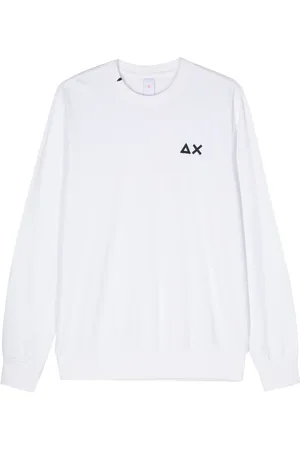 sun68 Hombre, Sudaderas, Blanco, Talla: 2XL