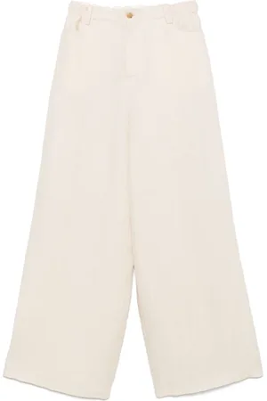 ALYSI Mujer, Pantalones, Blanco, Talla: S