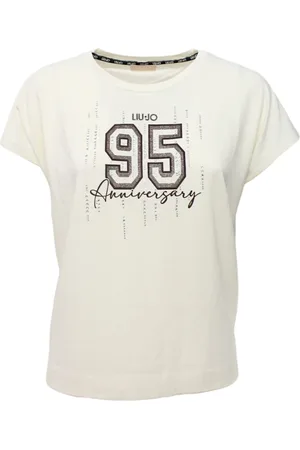 Liu Jo Mujer, Camisetas, Blanco, Talla: S