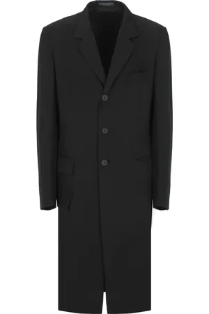 YOHJI YAMAMOTO Hombre, Abrigos, Negro, Talla: L