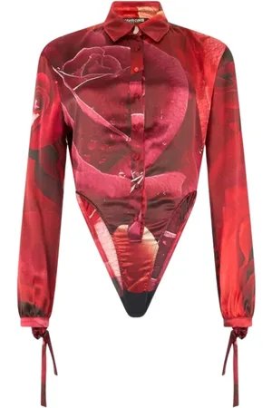 Roberto Cavalli Mujer, Camisetas, Rojo, Talla: S