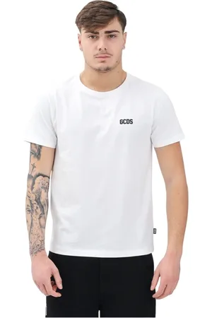 GCDS Hombre, Camisetas, Blanco, Talla: XL