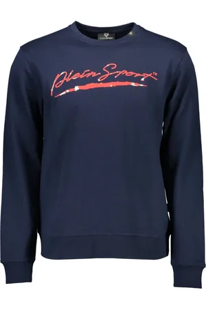 Philipp Plein Hombre, Sudaderas, Azul, Talla: XL