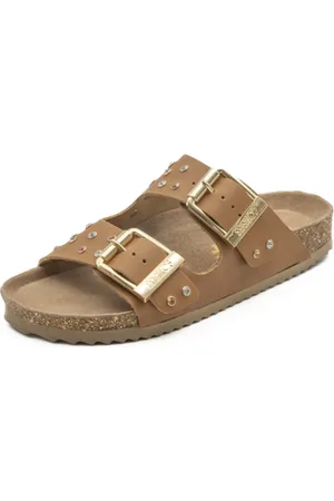 Colors of California Mujer, Zapatos, Marrón, Talla: 36 EU