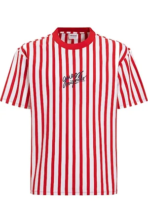 Guess Hombre, Camisetas, Rojo, Talla: S