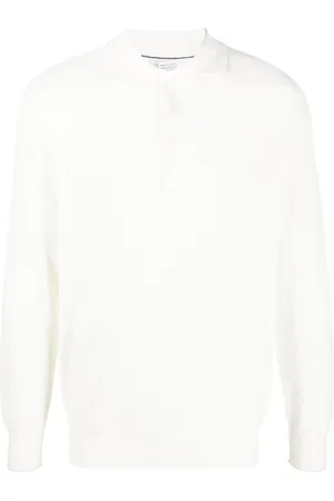 Brunello Cucinelli Hombre, Camisetas, Blanco, Talla: L