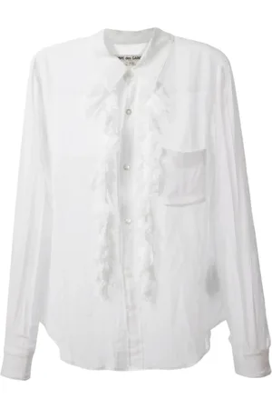 Comme des Garçons Mujer, Blusas y Camisas, Blanco, Talla: M