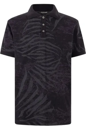 Roberto Cavalli Hombre, Camisetas, Negro, Talla: M
