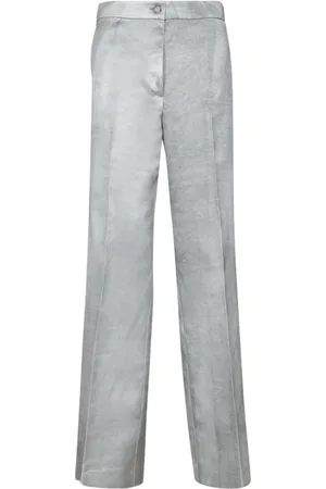 Pinko Mujer, Pantalones, Gris, Talla: 2XS