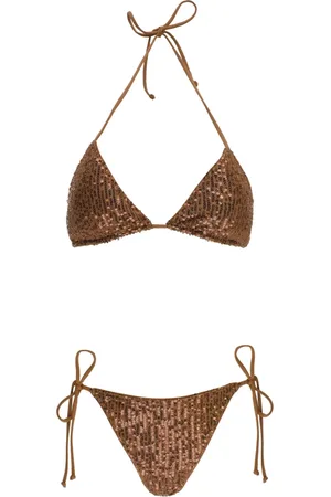 MC2 SAINT BARTH Mujer, Trajes de baño, Marrón, Talla: M