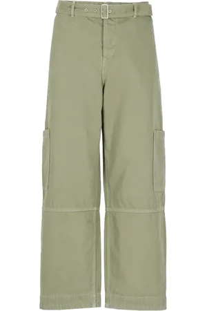 Maison Kitsuné Hombre, Pantalones, Verde, Talla: W31
