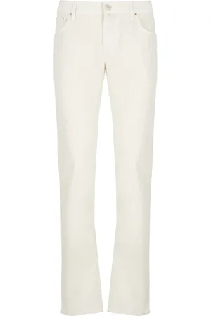 Jacob Cohen Hombre, Pantalones, Blanco, Talla: W35