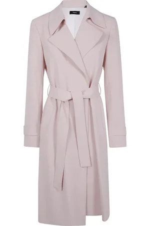 THEORY Mujer, Abrigos, Rosa, Talla: XS