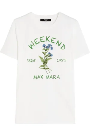 Max Mara Mujer, Camisetas, Blanco, Talla: S