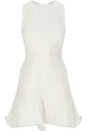 Msgm Mujer, Vestidos, Blanco, Talla: S