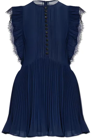 Self-Portrait Mujer, Vestidos, Azul, Talla: M