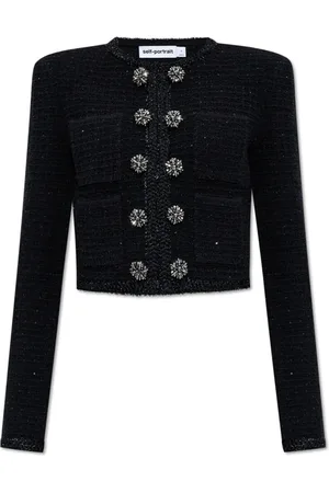 Self-Portrait Mujer, Chaquetas, Negro, Talla: L
