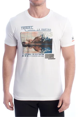 La Martina Hombre, Camisetas, Blanco, Talla: XL
