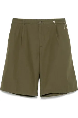 MYTHS Hombre, Pantalones cortos, Verde, Talla: XL