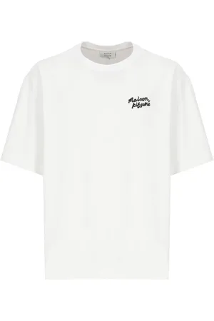 Maison Kitsuné Hombre, Camisetas, Blanco, Talla: S