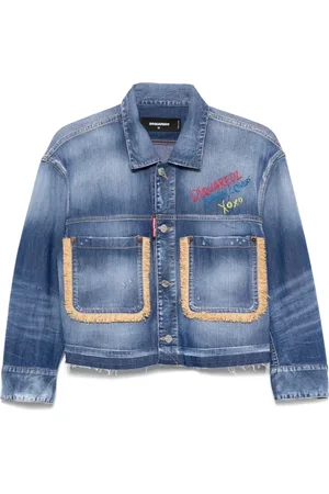Dsquared2 Mujer, Chaquetas, Azul, Talla: 2XS
