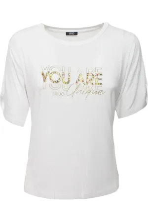 Liu Jo Mujer, Camisetas, Blanco, Talla: XS