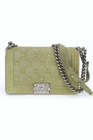 CHANEL Mujer, De segunda mano, Verde, Talla: ONE Size