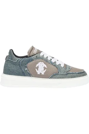 Roberto Cavalli Hombre, Zapatos, Gris, Talla: 46 EU