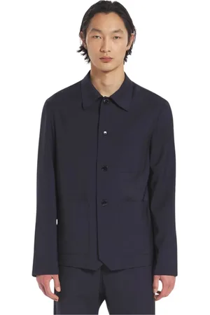 BARENA Hombre, Chaquetas, Azul, Talla: M