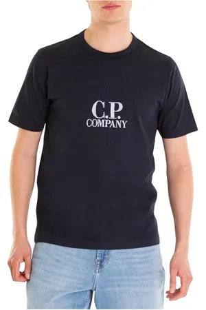 C.P. Company Hombre, Camisetas, Azul, Talla: XL