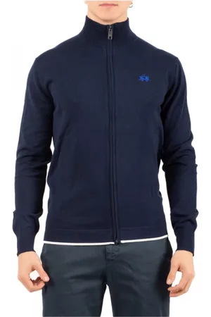 La Martina Hombre, Sudaderas, Azul, Talla: L