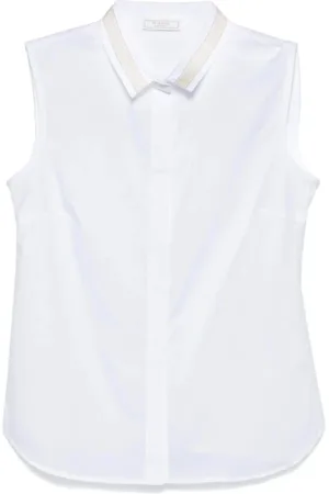 PESERICO SIGN Mujer, Blusas y Camisas, Blanco, Talla: M