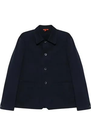 BARENA Hombre, Chaquetas, Azul, Talla: S