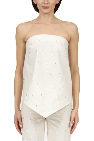ERIKA CAVALLINI Mujer, Camisetas, Blanco, Talla: M