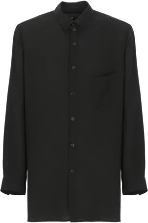 YOHJI YAMAMOTO Hombre, Camisas, Negro, Talla: L