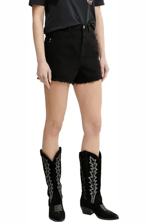Patrizia Pepe Mujer, Pantalones cortos, Negro, Talla: W28