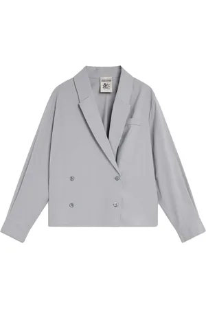SEMICOUTURE Mujer, Chaquetas, Gris, Talla: 2XS