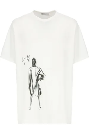 YOHJI YAMAMOTO Hombre, Camisetas, Blanco, Talla: M