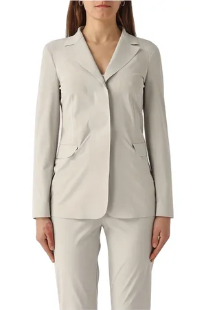 Max Mara Mujer, Chaquetas, Gris, Talla: XL