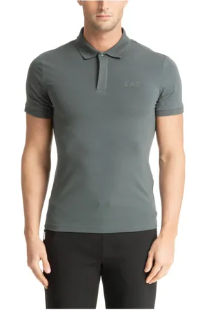 EA7 Hombre, Camisetas, Gris, Talla: M