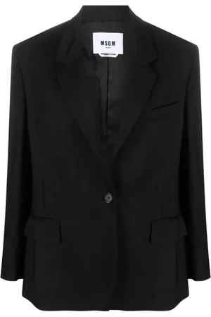 Msgm Mujer, Chaquetas, Negro, Talla: S