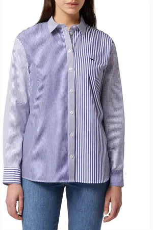 HARMONT&BLAINE Mujer, Blusas y Camisas, Azul, Talla: L