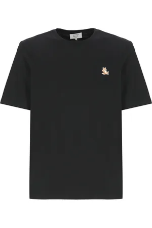 Maison Kitsuné Hombre, Camisetas, Negro, Talla: XL