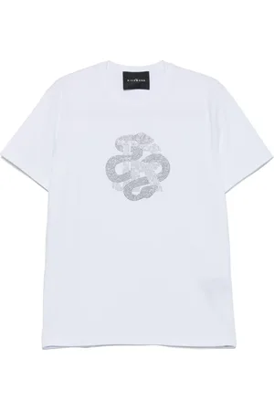 John Richmond Hombre, Camisetas, Blanco, Talla: S