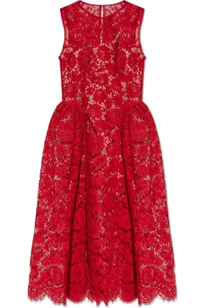 Self-Portrait Mujer, Vestidos, Rojo, Talla: S