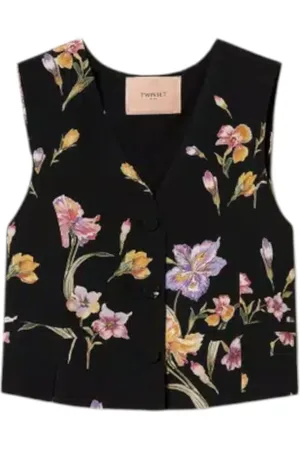 Twin-Set Mujer, Chaquetas, Negro, Talla: S