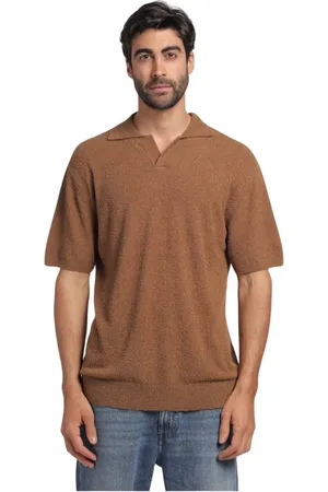 Closed Hombre, Camisetas, Marrón, Talla: S