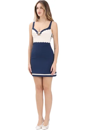 Elisabetta Franchi Mujer, Vestidos, Azul, Talla: M
