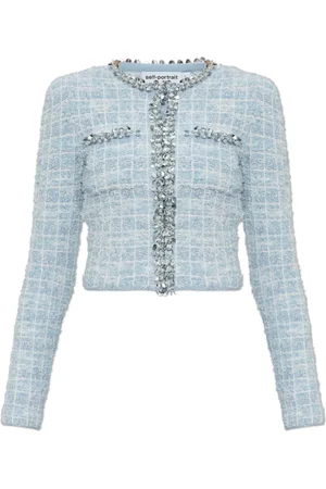 Self-Portrait Mujer, Chaquetas, Azul, Talla: L