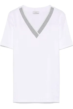 PESERICO SIGN Mujer, Camisetas, Blanco, Talla: S